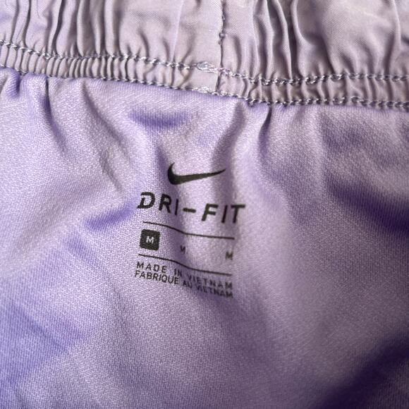 Women’s Purple Nike Dri-Fit Shorts Medium - Picture 2 of 2